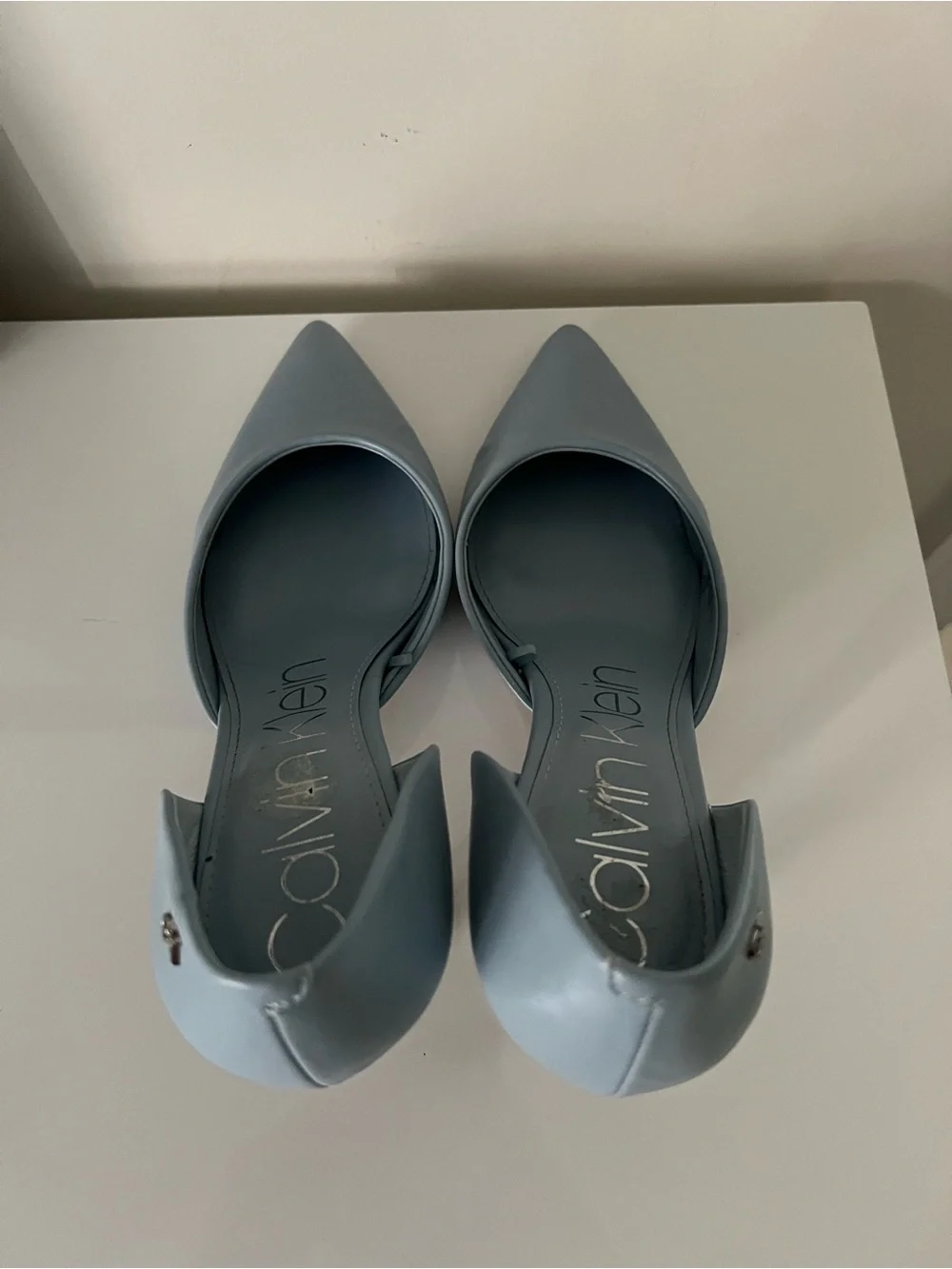 Calvin Klein Women's Pointed Heels in Pale Blue - Picture 2 of 4